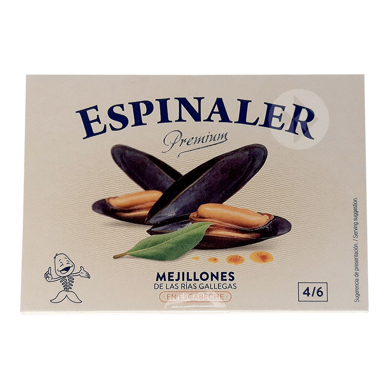 MEJILLONES EN ESCABECHE 4/6 RO-120